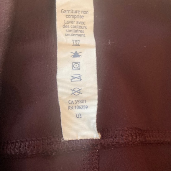 Lululemon High Times Pant (Wrap Mesh) in Bordeaux - Picture 9 of 9